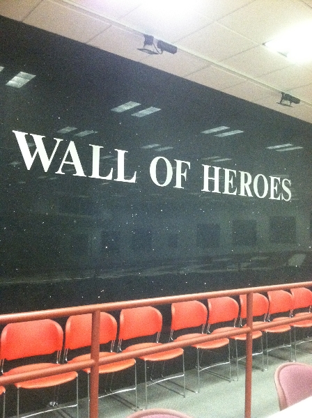 200 Club Wall of Heroes